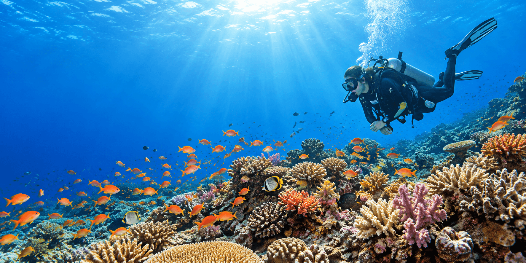 Scuba diving